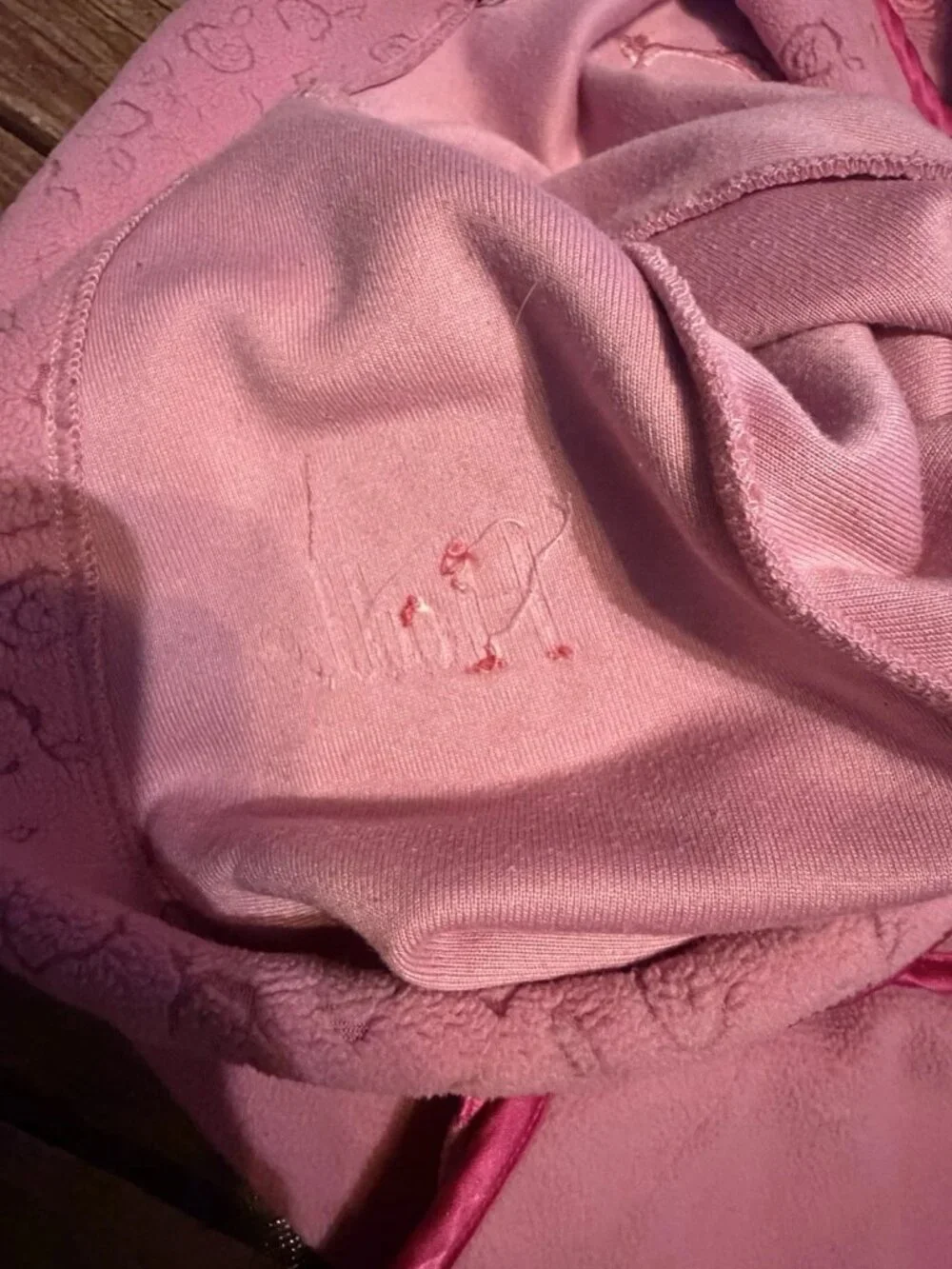 Kid's Disney Store Princess Pink Rose Robe XS Cinderella Belle Sleeping Beauty